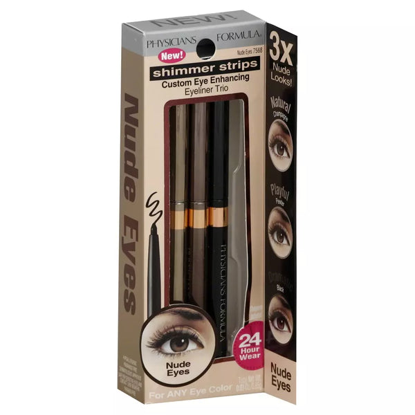 Physicians Formula Shimmer Strips Eyeliner Trio for Nude Eyes