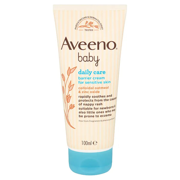 Aveeno Baby, Barrier Cream, Daily Care, 100Ml