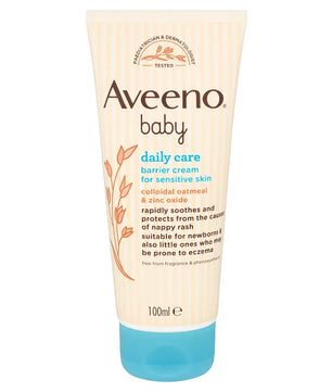 Aveeno Baby, Barrier Cream, Daily Care, 100Ml