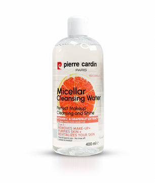 Cleansing Micellar Water 400ml - With Pink Grapefruit And Vitamin C - Pierre Cardin Pakistan 