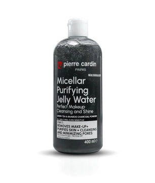 Cleansing Micellar Water 400ml - With Green Tea & Bamboo Charcoal Powder - Pierre Cardin Pakistan 