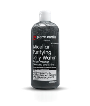 Cleansing Micellar Water 400ml - With Green Tea & Bamboo Charcoal Powder - Pierre Cardin Pakistan 