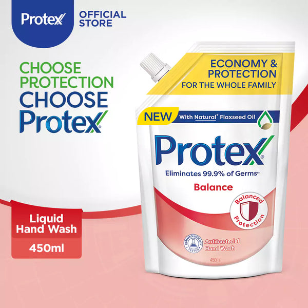 Protex Liquid Handwash 450ml Pouch - Balance
