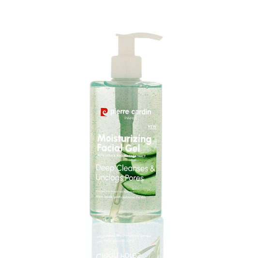Pierre Cardin Paris Moisturizing Facial Gel With Aloe Vera & Rosemary Extract 350ml
