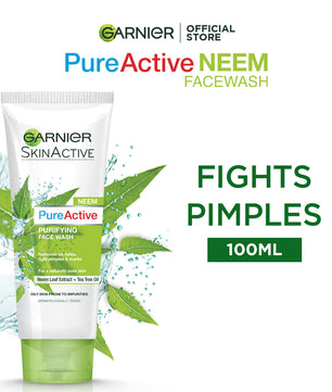 Garnier skin active neem purifing face wash 100ml