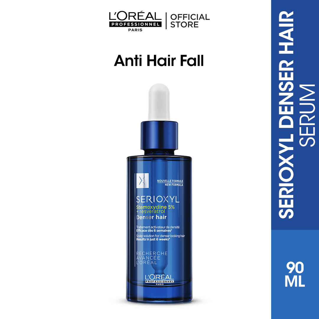 L'Oreal Professionnel Serioxyl Denser Hair Serum 90 ML - Anti Hair Fall