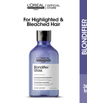 L'Oreal Professionnel Serie Expert Blondifier Shampoo 300 ML - For Highlighted & Bleached Hair