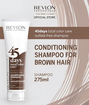 Revlonissimo™ 45 Days Total Color Care Conditioning Shampoo - Sensual Brunettes  275ml