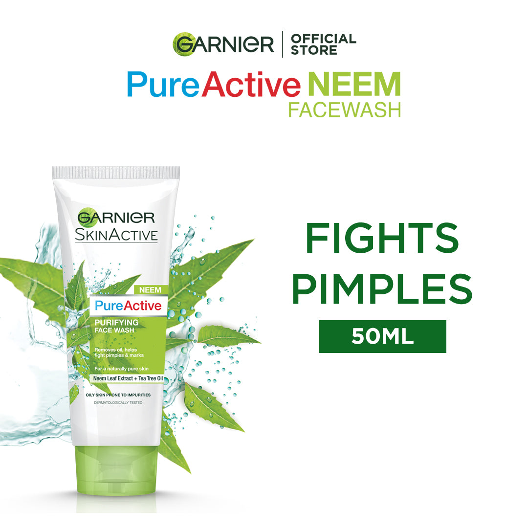 Garnier skin active neem purifying face wash 50ml