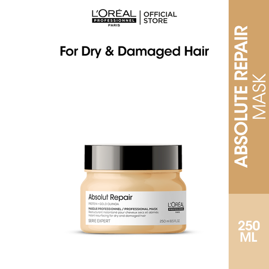L'Oreal Professionnel Serie Expert Absolute Repair Mask 250 ML - For Dry & Damaged Hair