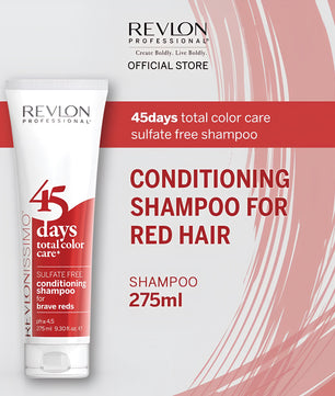 Revlonissimo™ 45 Days Total Color Care Conditioning Shampoo - Brave Reds  275ml