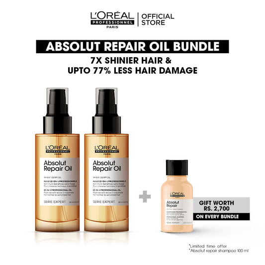 Absolute Repair Oils - Free Absolute Repair Shampoo 100 ml