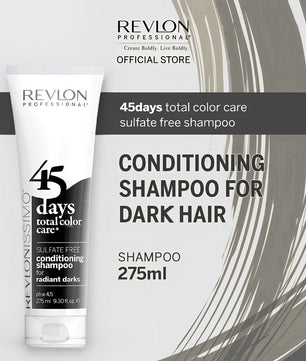 Revlonissimo™ 45 Days Total Color Care Conditioning Shampoo - Radiant Darks  275ml