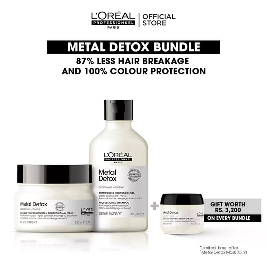 Metal Detox Bundle Deal + Free Metal Detox Mask 75 ml