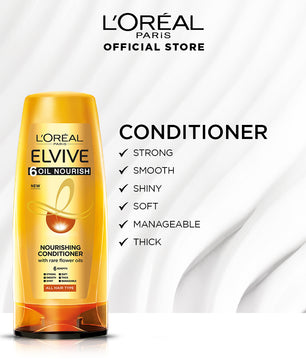 L'oreal paris 6 oil nourish conditioner 175 ml - for dull & dry hair