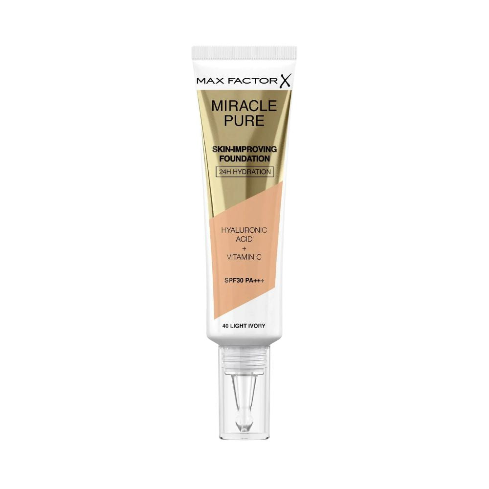 MF MP Skin Improving Foundation 24H Hydration 40 Light Ivory