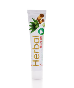 Herbal Toothpaste with Aloe Vera & Miswak & Tea Tree - Pierre Cardin Pakistan 