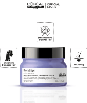 L'Oreal Professionnel Serie Expert Blondifier Mask 250 ML - For Highlighted & Bleached Hair