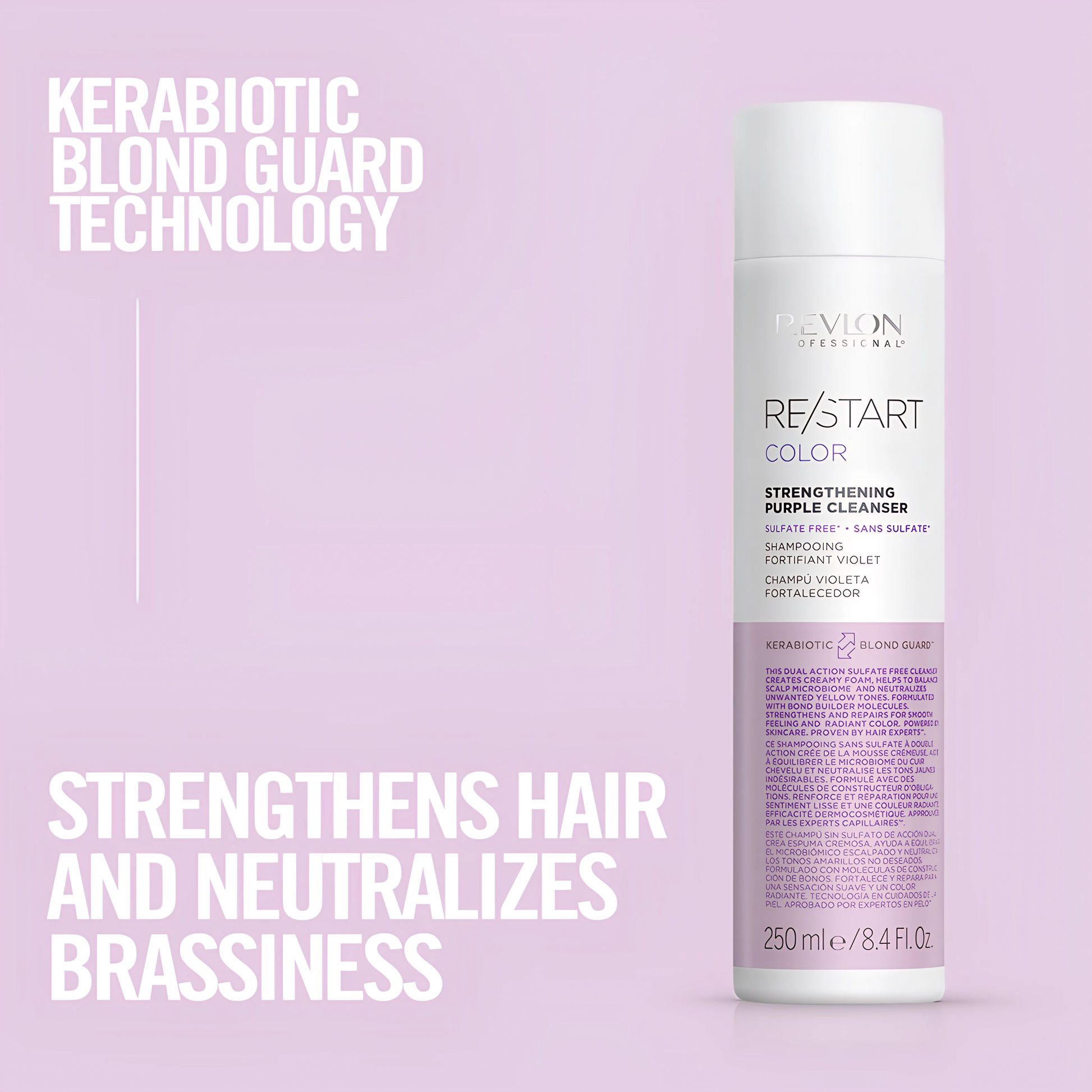 RE/START™ Color Strengthening Purple Cleanser 250ml