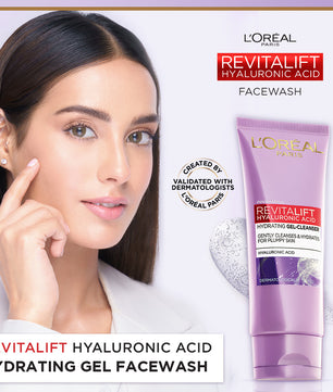 L'Oreal Paris Revitalift Hyaluronic Acid Hydrating Gel Facewash 100ml
