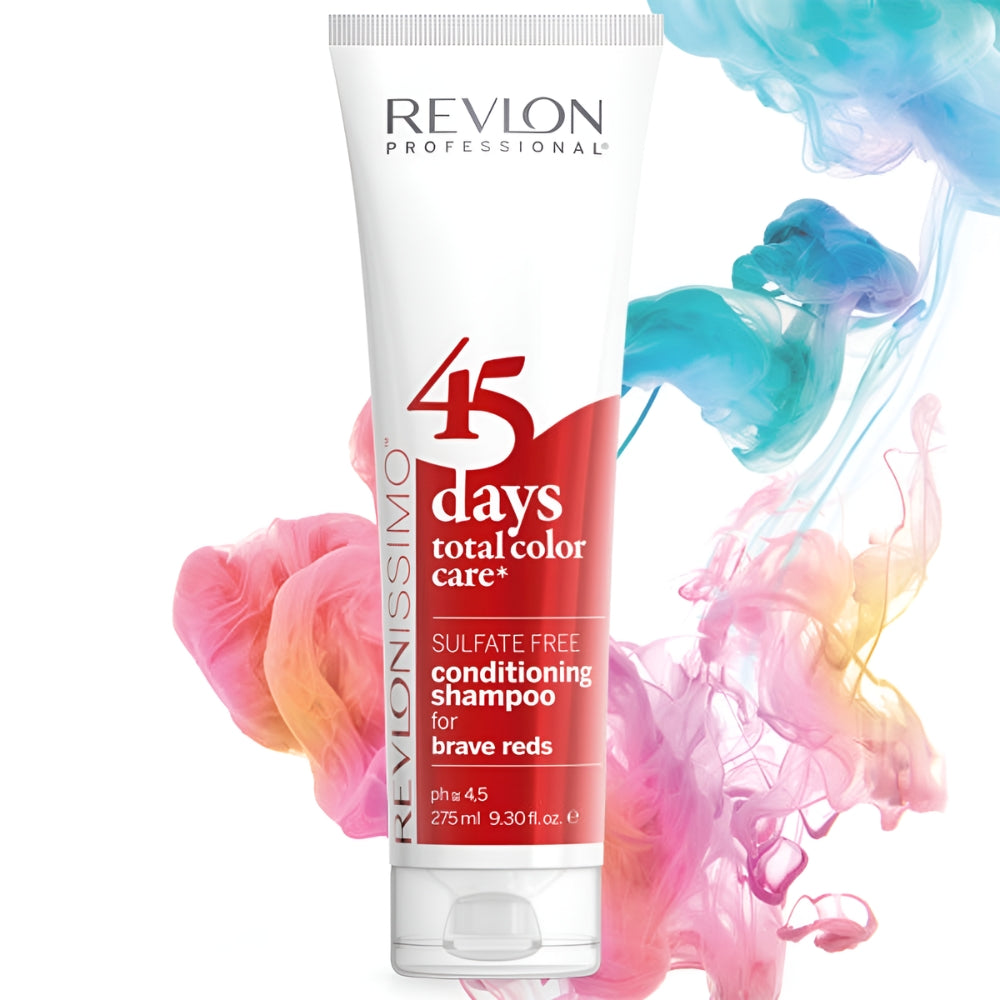 Revlonissimo™ 45 Days Total Color Care Conditioning Shampoo - Brave Reds  275ml