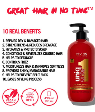 UniqONE™ All-in-One Shampoo Classic Fragrance 490ml