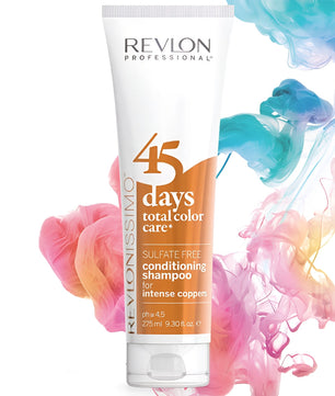 Revlonissimo™ 45 Days Total Color Care Conditioning Shampoo - Intense Coppers  275ml