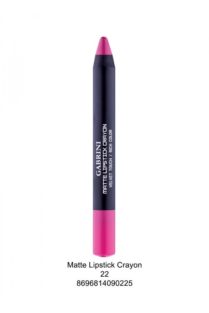 Gabrini Matte Crayon 1 Lipstick # 22 – Reanapk
