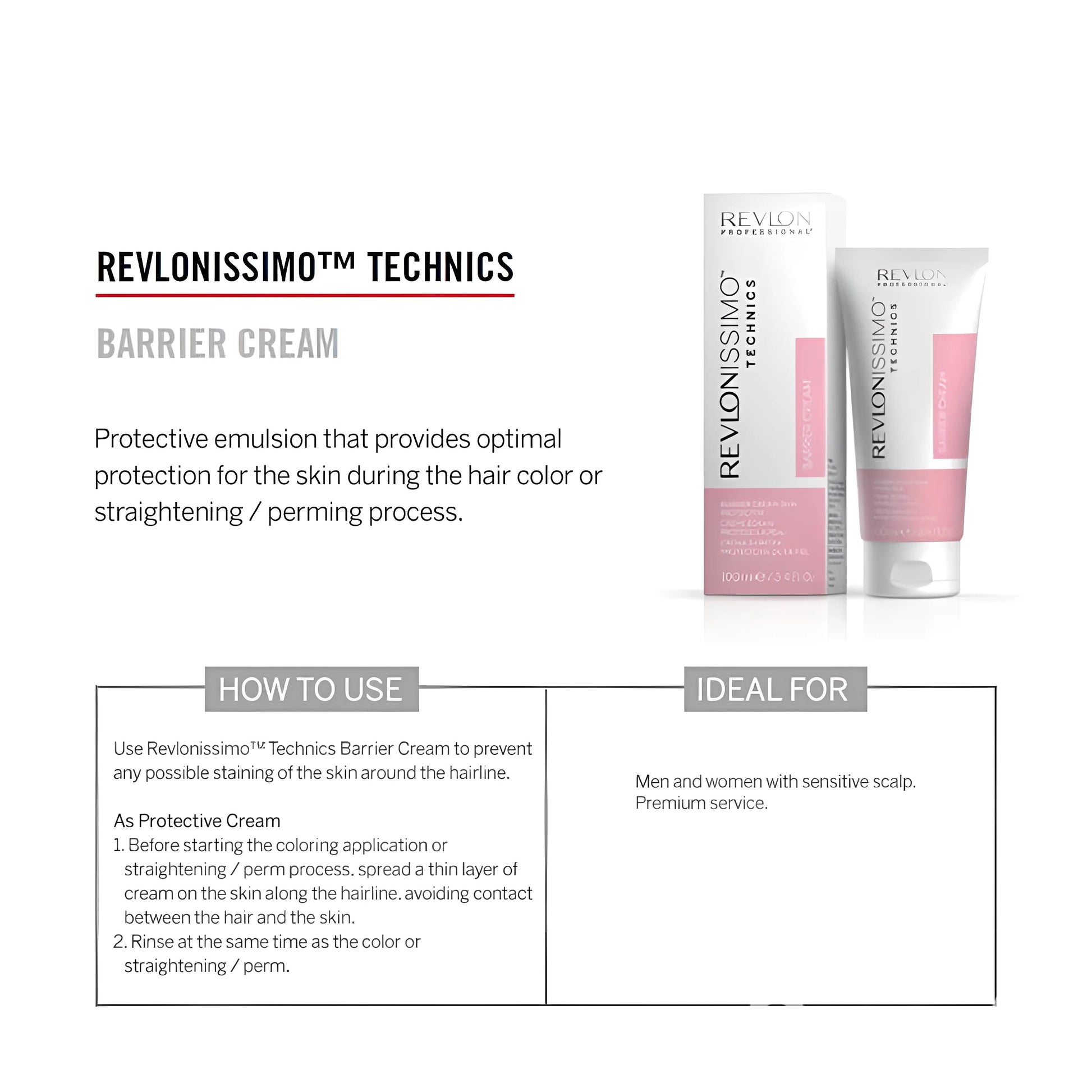 Revlonissimo™ Technics Barrier Cream 100ml