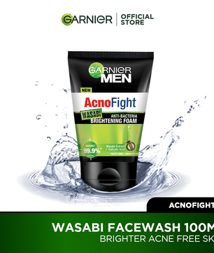 Garnier Men Acno Fight Wasabi Face Wash 100Ml