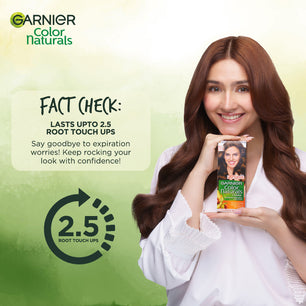 Garnier color naturals 4 brown hair color