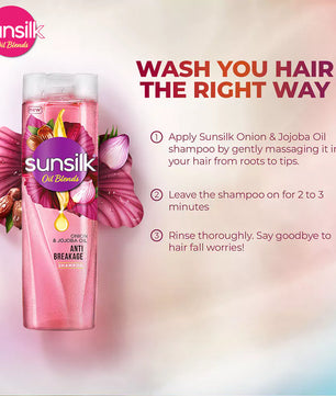 Sunsilk Shampoo ONION  & JOJOBA OIL 380ml