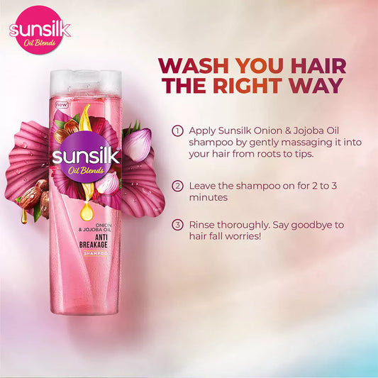 Sunsilk Shampoo ONION  & JOJOBA OIL 380ml