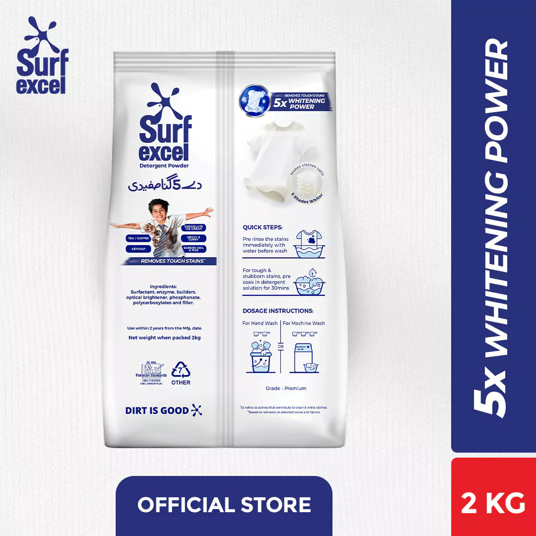 Surf Excel Hs Std Powder Pi12 6X2Kg