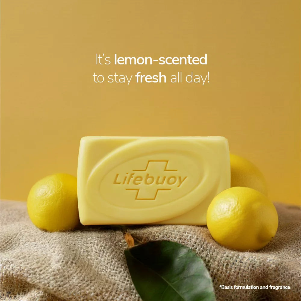 LIFEBUOY LEMON FRESH SOAP BAR 95G