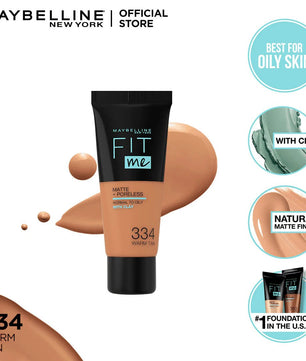Maybelline new york fit me matte & poreless liquid foundation 30 ml