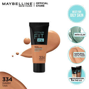 Maybelline new york fit me matte & poreless liquid foundation 30 ml