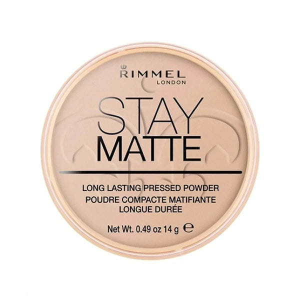 RIMMEL STAY MATTE PRESSED POWDER  P BLOSS Silky Beige 034-005