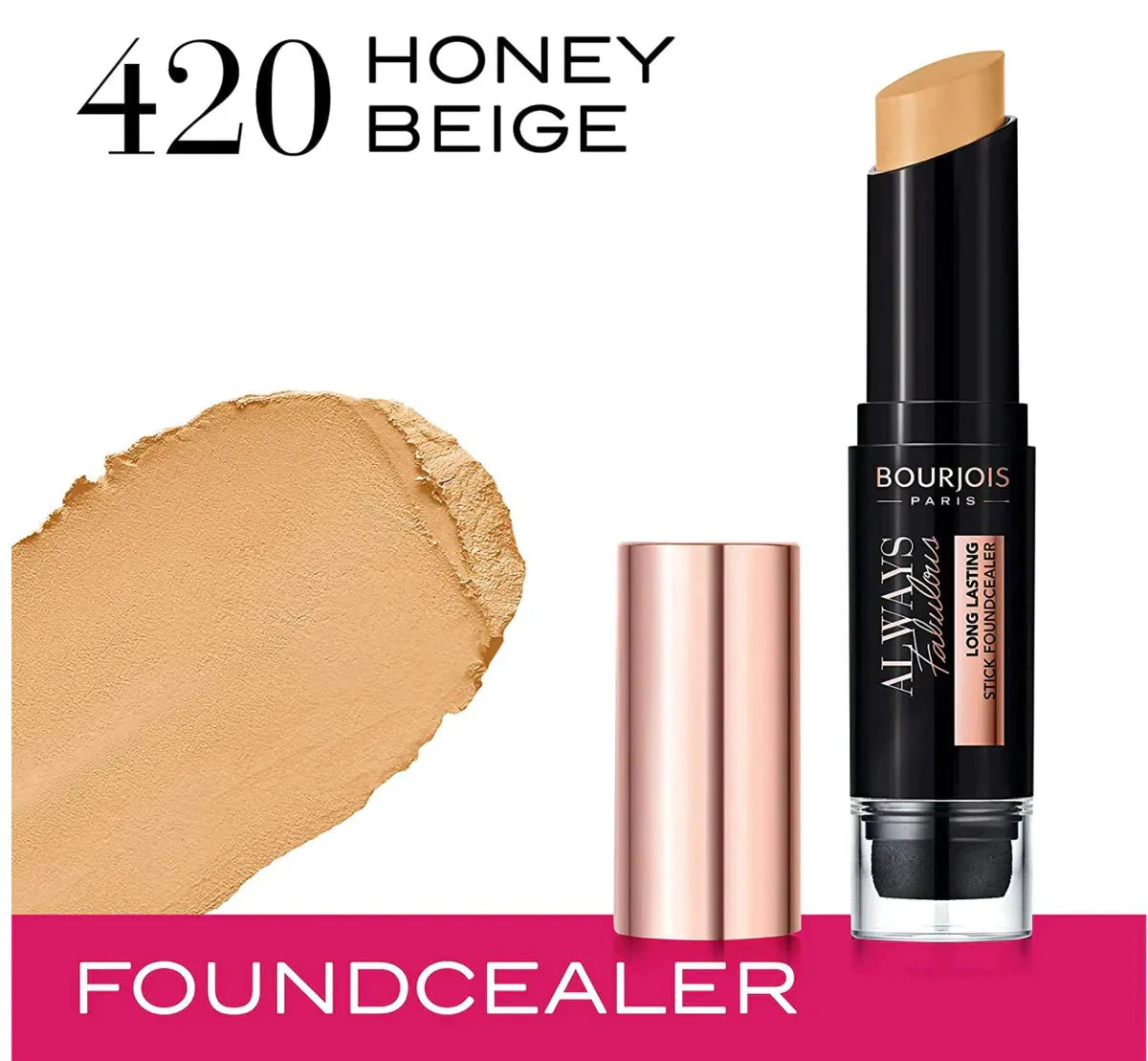 Always Fabulous Long Lasting Foundcealer Stick 420 Honey Beige