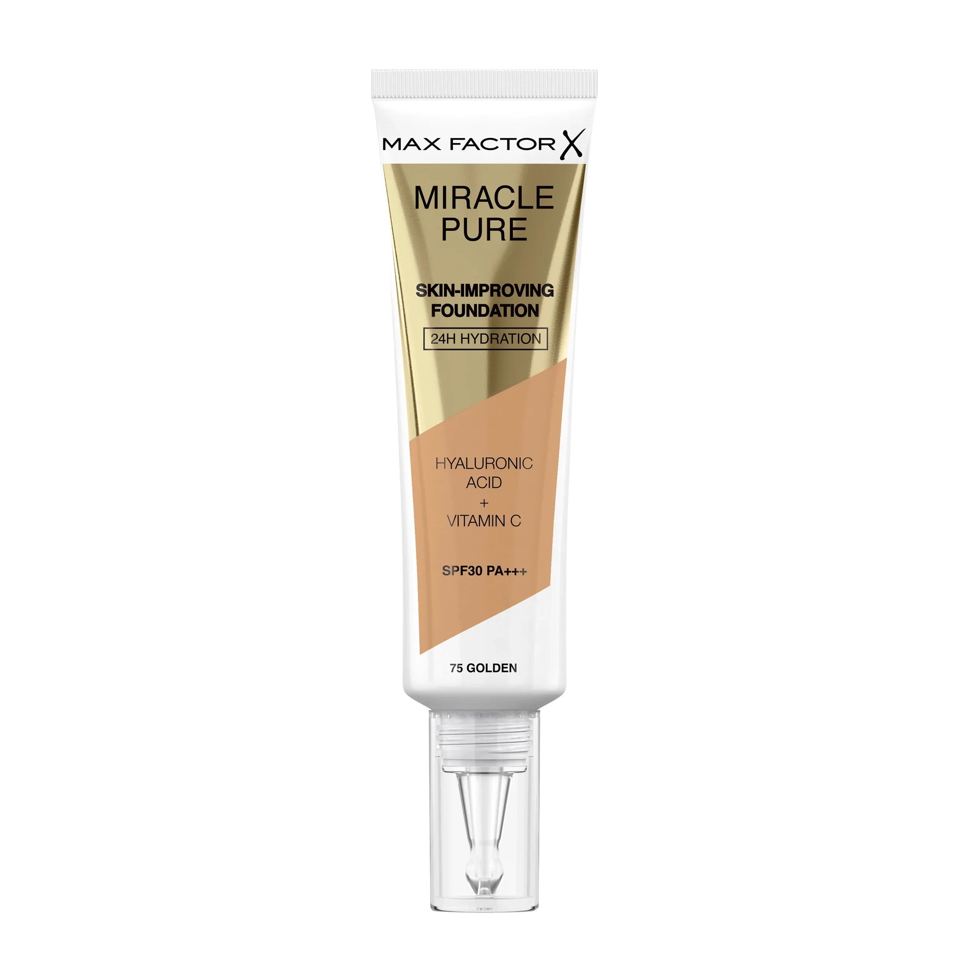 MF MP Skin Improving Foundation 24H Hydration 75 Golden