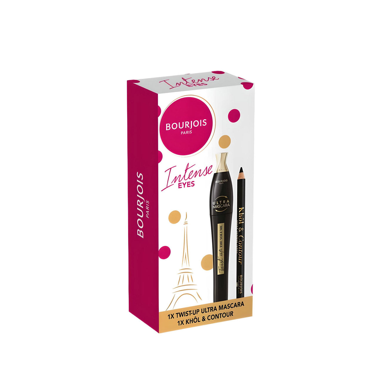 Bourjois Promo Twist up Masc 001 Ultra Black + Khol & Contour Eye Penc