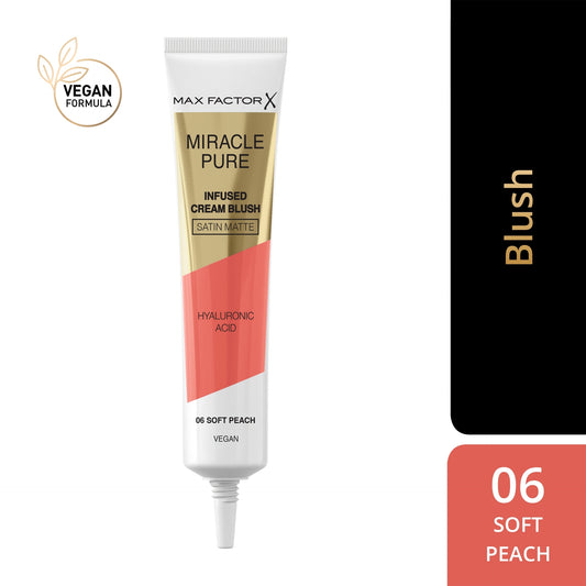 MF - Miracle Pure Cream Blush Farbe - 06 Soft Peach