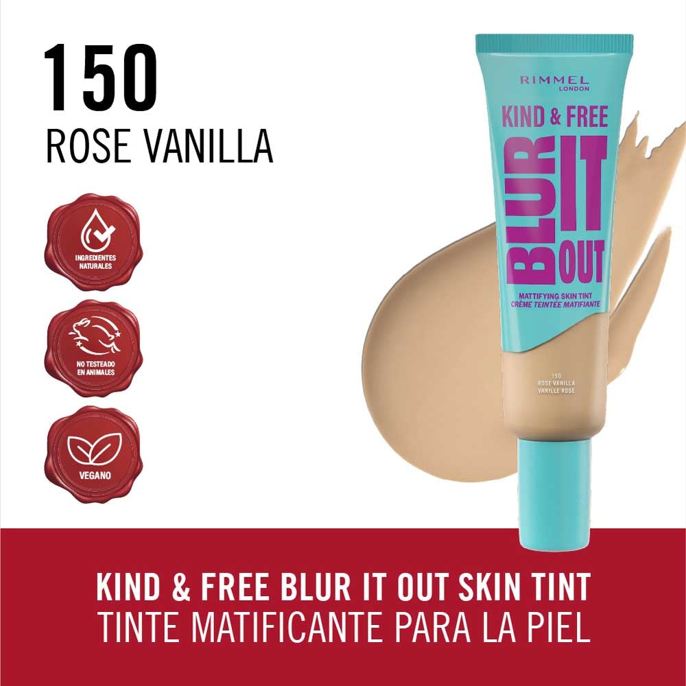 Rim K F Liqfnd 30Ml Mat Rose Vanilla Iv