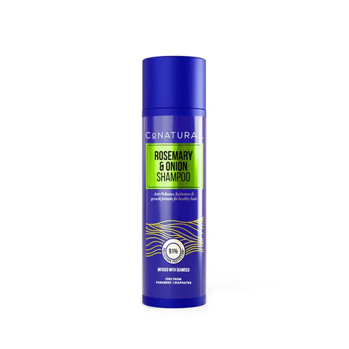 conatural rosemary & onion shampoo 250ml