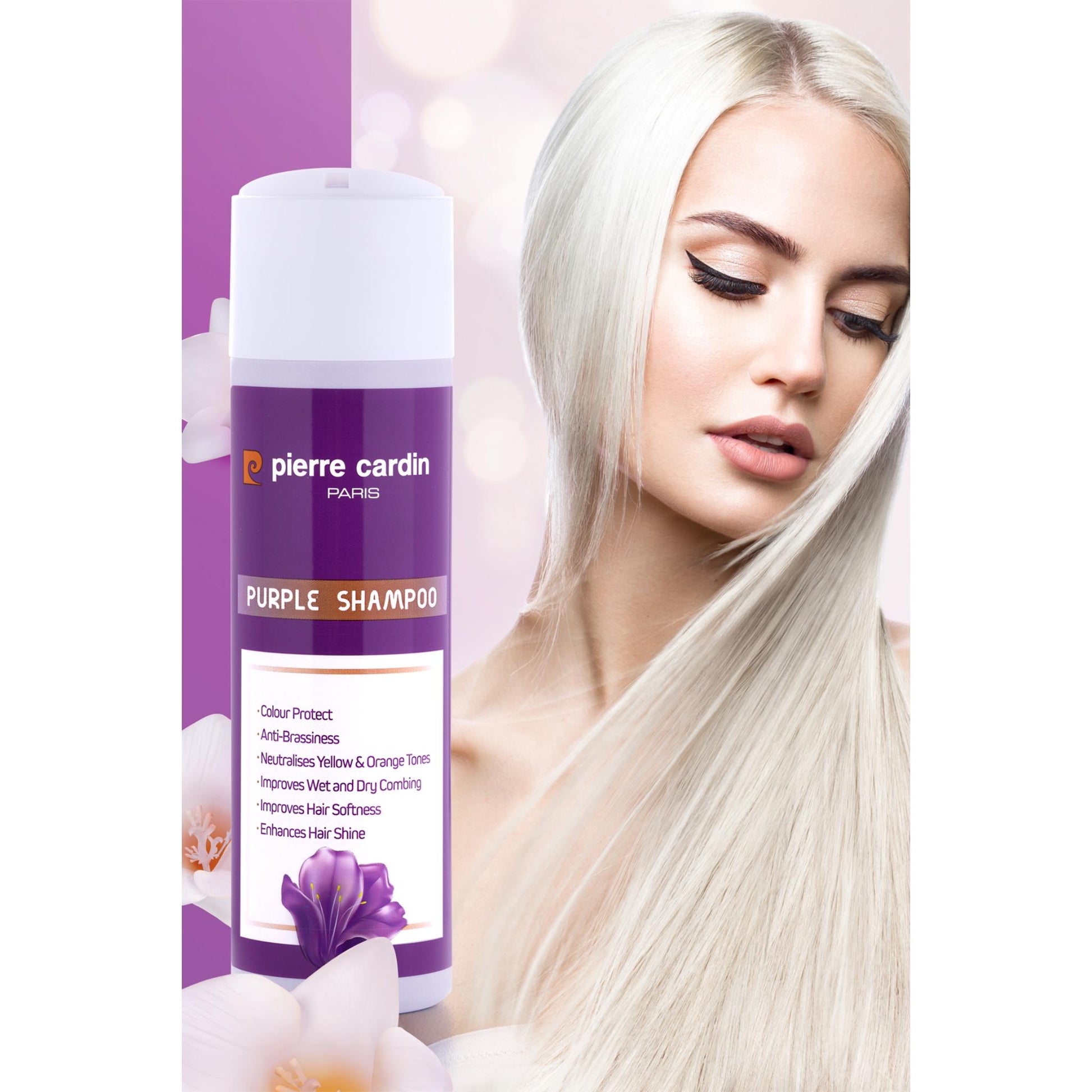 Purple Shampoo 200ml - Pierre Cardin Pakistan 