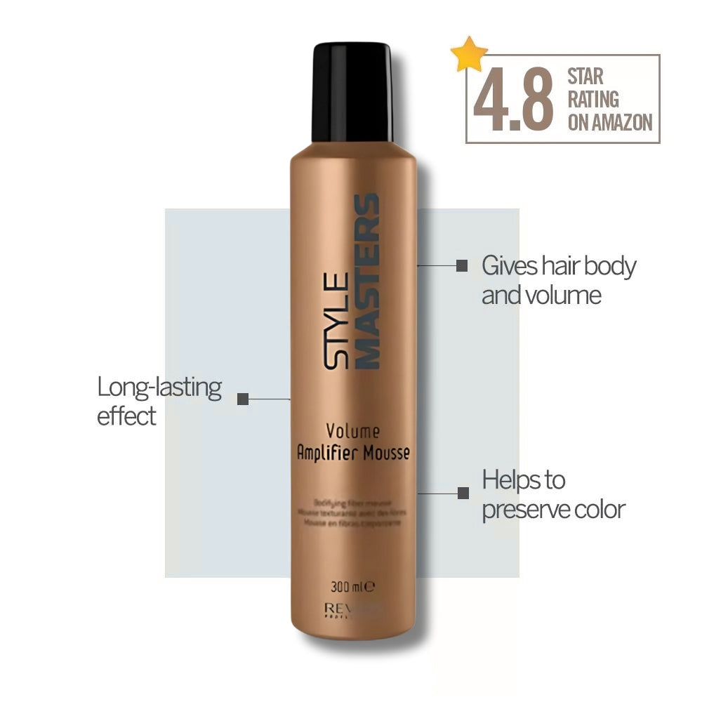 STYLE MASTERS™ Volume Amplifiers Hair Mousse  300ml