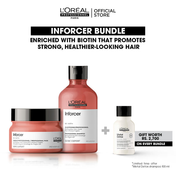 Inforcer Bundle + Free Metal Detox Shampoo