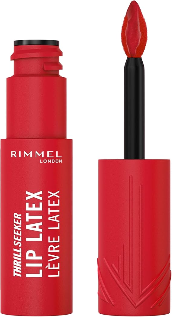 RML - Thrill Seeker Lip Latex 400 - Rimmel Red