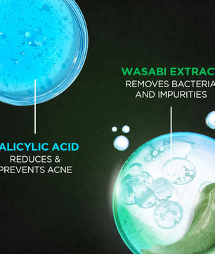 Garnier Men Acno Fight Wasabi Face Wash 100Ml