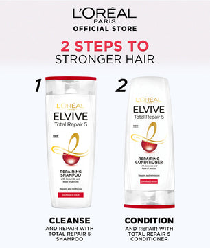 Elvive total repair  shampoo 360 ml